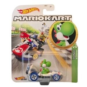 Hot Wheels Mario Kart Yoshi B Dasher 1:64 Diecast Sealed